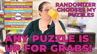 A Vintage, New Release, & a Wooden?? // Randomizer Chooses my Puzzles