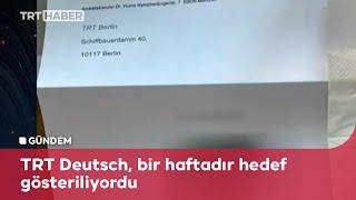 TRT Deutsch’a Filistin haberlerinden dolayı tehdit mektubu gönderildi