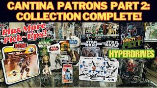 STAR WARS CANTINA PATRON FIGURES PART 2! VINTAGE COLLECTION PHASE 2 CLONES PACK, JANGO FETT & MORE!