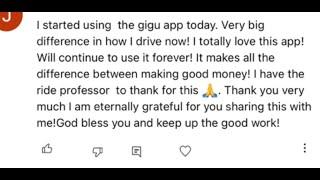 GigU App users in the USA are already reporting great results. Cherry-picking & Safety App.Beta test