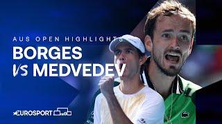 Nuno Borges v Daniil Medvedev | Round Four | Extended Australian Open 2024 Highlights 