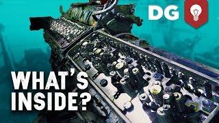 What's Inside a 16cyl 2 Stroke Detroit Diesel? #HowItWorks