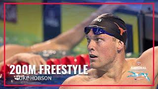 Luke Hobson Pulls Out Win in Men's 200M Freestyle | 2023 Phillips 66 National Championships