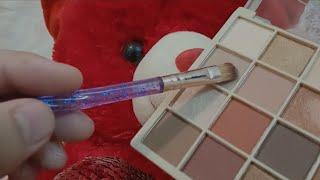 ASMR  ASMR video (Fast and Aggressive)  Doing my teddy's Makeup  ASMR _ 1 minute ASMR _ ASMR 