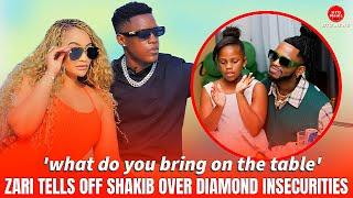 Maskini Huna Lolote! FED UP ZARI BLASTS HUSBAND SHAKIB OVER DIAMOND PLATNUMZ INSECURITIES!