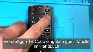 VU+ Universalfernbedienung programmieren