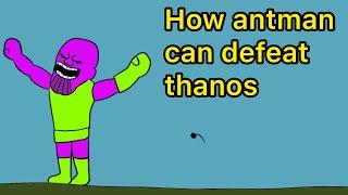 Ant-man goes inside Thanos’s Butt -Animation