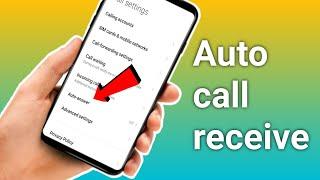 How To Enable Auto Answer Calls Feature in Redmi Note 11 | Auto Call Receive Feature