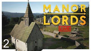 Die Banditen rücken näher | MANOR LORDS | Let's Play #02 | Deutsch | LIVE