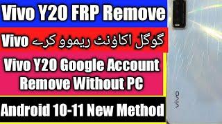 Vivo Y20 ( Vivo 2043-21) Frp Remove Without Pc New Method 2023