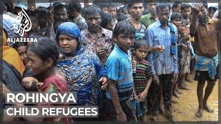 Over 400,000 Rohingya children live in Bangladesh's refugee camps