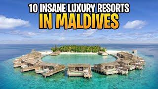 Top 10 INSANE Luxury Resorts in MALDIVES 2024 | Maldives Honeymoon Resorts