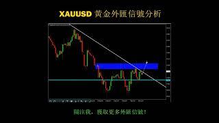 XAUUSD 黃金外匯信號分析 #黃金 #投資