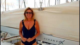 Lagoon 400 boat tour. Inside and out of the Lagoon 400. Sailing Ocean Fox Ep 35