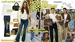 HOW TO: STOCKHOLM STYLE!! (aka guide von lotta stichler + matilda djerf)