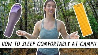 Understanding BACKPACKING and CAMPING Sleep Systems! | Miranda in the Wild