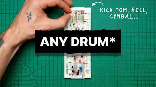 This analog circuit can sound like any drum