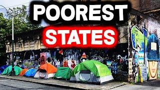 Top 10 POOREST States in America