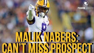 THE CHARGERS NEED TO DRAFT MALIK NABERS! | LSU PRO DAY