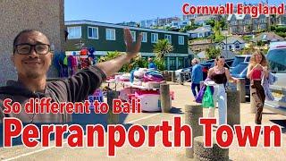 My Vlog at Perranporth town England  ,So different to Bali #perranporth #england #town
