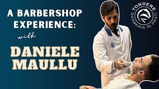 A Barbershop Experience: A shave with Daniele Maullu at Barberia Tondere #wetshaving #barbershop