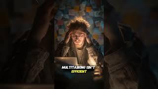 Multitasking Is Killing Your Focus | Brainy Bites EP.5 #brainybites #productivity