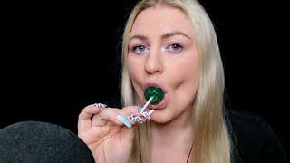 ASMR LOLLIPOP EATING SOUNDS  NO TALKING!