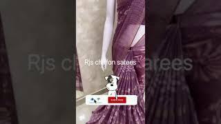 #sarees | Fashion ki duniya | chiffon sarees Chennai shopping