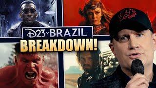 EVERYTHING Kevin Feige Revealed At D23 Brazil: Brave New World & Thunderbolts Trailer & MORE!