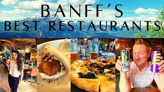 Best Restaurants in Banff, Canada! | Must-Do Beaver Tails, Breweries, Cocktails, & Coffee Shops