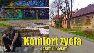 Komfort życia w Polsce - Skawina szokowała wysokim standardem życia. Rosyjske miasto szokuje ruiną.
