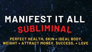 The only SUBLIMINAL you need | Manifest it ALL at once!