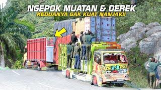 OPER MUATAN ANTI GOSIP !! DEREK JUMPING SAMPAI PUNCAK GUNUNG