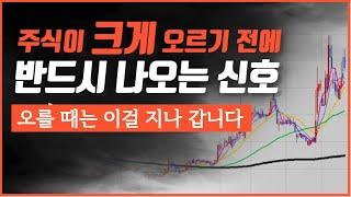 주식강의. 대시세 가기 전 나오는 차트 패턴