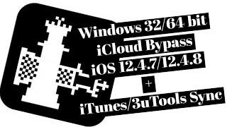iOS 12.4.7/12.4.8 iCloud Bypass With iTunes/3uTools Sync%