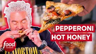 Guy Fieri Tries LEGENDARY Pizza | Diners, Drive-Ins & Dives