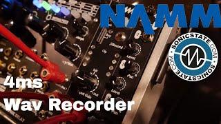 NAMM 2018: 4ms Wave Recorder, Tapographic Delay, Listen Two