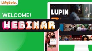 Lingopie welcome webinar! | Onboarding and Q&A