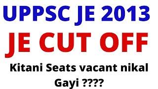 UPPSC JE Cut Off 2013  With MARKSHEET By-S.K Mathur (Ex HBTI,Ex. CPWD)