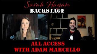 Sarah Hagan Backstage Episode 81 with Adam Marcello (Katy Perry and Michael Patrick Kelly)