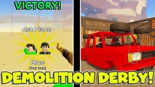 THE NEW A DUSTY TRIP DEMO DERBY IS INSAINE!  | Roblox