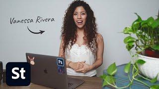 Introducing Vanessa Rivera for Start With Stock | Adobe Creative Cloud