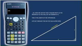 HYPOTENUSE LENGTH USING PYTHAGORAS