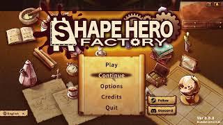 Shape Hero Factory: What the heck even is this game? Roguelike Factory-Building Tower-Defense in one