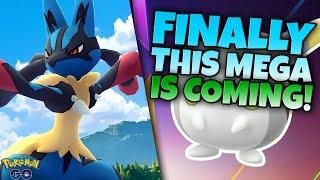 MEGA LUCARIO IS FINALLY COMING!!  Pokémon GO is Getting Great Content!