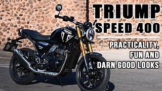 Triumph Speed 400: practicality, fun and darn good looks.