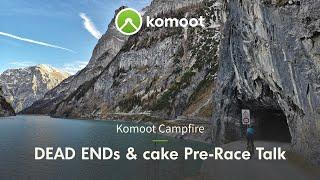 Komoot Campfire: DEAD ENDS & Cake Pre-Race Talk mit Dominik Bokstaller, Johanna Jahnke & Emma Pooley