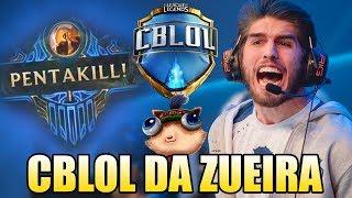 O DIA QUE O RAKIN FEZ O IMPOSSÍVEL - CBLOL DA ZUEIRA