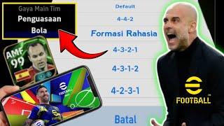 100% Formasi Penguasaan Bola Terbaik di eFootball 2025 Mobile || eFootball 2025 Best Formation