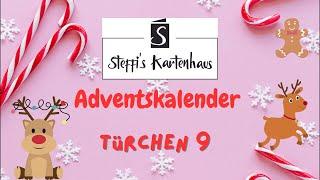 Kartenhaus Adventskalender Türchen Anleitung für Verpackung Box Goodie SwapStampin up